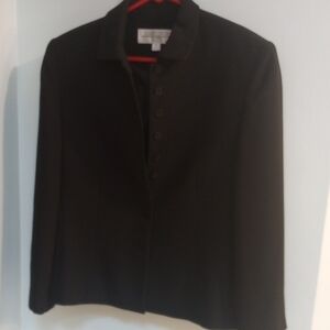 Black Button-Up Blazer